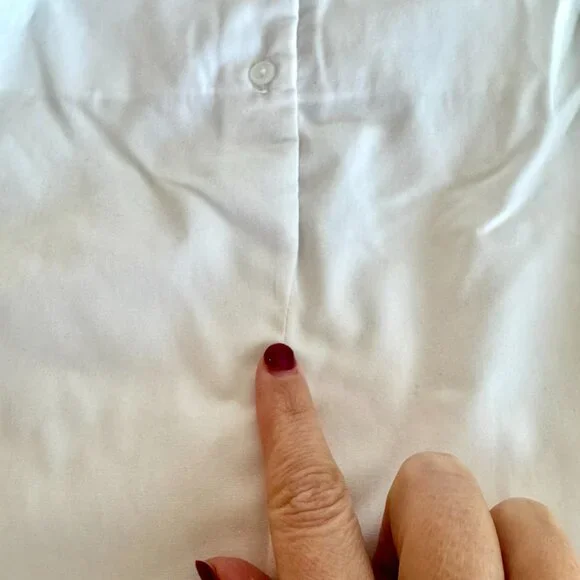 Petit Ami Christmas Smocked Romper 6 Months White Holiday Outfit Stockings - Picture 10 of 11